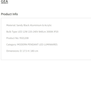 Lustra/Pendul LED stil minimalist GEA - Img 4