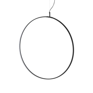 Lustra / Pendul LED suspendata design modern circular Circus sp d74 negra - Img 1