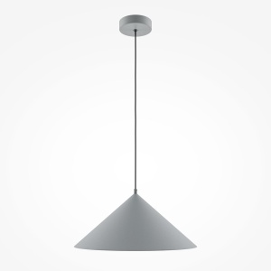Lustra/Pendul metalic Basic D-35cm gri 146809 universul-luminii.ro