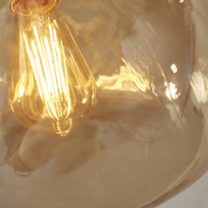 Lustra/Pendul modern design decorativ Helsinki boulder amber - Img 9
