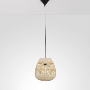 Lustra / Pendul modern design natural ratan MARLO D-27cm 108859 universul-luminii.ro