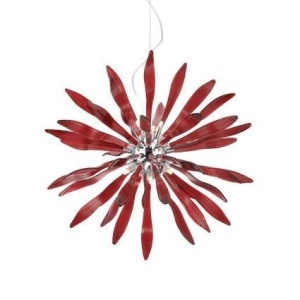 Lustra, Pendul modern diametru 75cm CORALLO SP12 rosso 74696