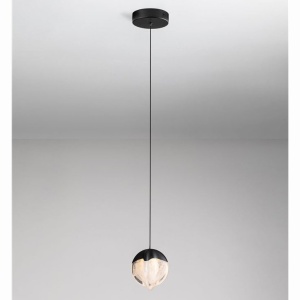 Lustra, Pendul modern LED ALICIA negru - Img 3