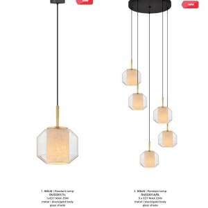 Lustra, Pendul modern SOLIX - Img 3