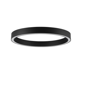 Lustra/Plafoniera LED design slim circular STING Black 80cm