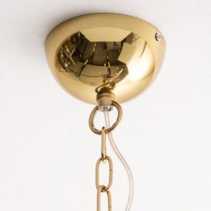 Lustra suspendata cu 14 surse de lumina Sputnik 85cm auriu 156109 universul-luminii.ro