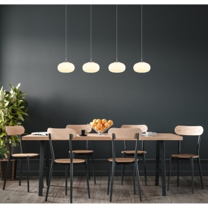 Lustra suspendata cu 4 pendule LED QUINTARA 615019 universul-luminii.ro