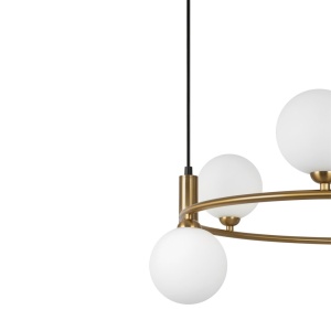 Lustra suspendata design circular RING alama 118689 universul-luminii.ro