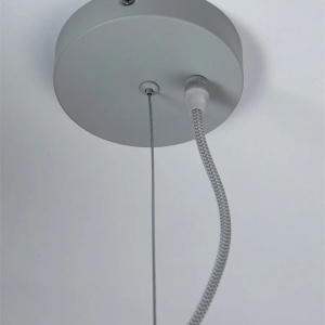 Lustra suspendata design decorativ Bologna 4L gradient/gri - Img 9