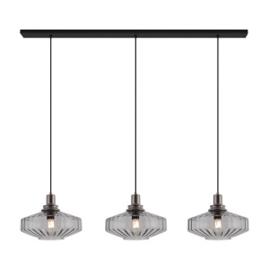 Lustra suspendata design decorativ Zenia 3L fumurie