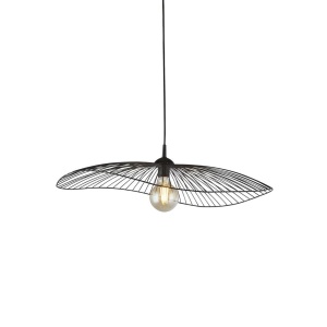 Lustra suspendata design deosebit Wave negru 136309 universul-luminii.ro