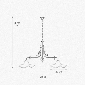 Lustra suspendata design italian Biliard - Img 4