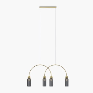 Lustra suspendata design modern Antic 4L - Img 1