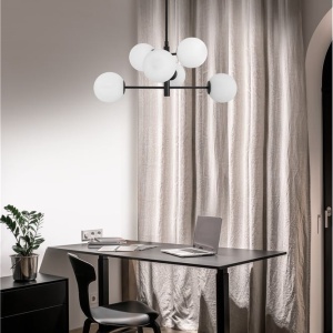 Lustra suspendata design modern Impero 6L NVL-9100361 76699 universul-luminii.ro