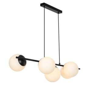 Lustra suspendata design modern Lilly negru5L
