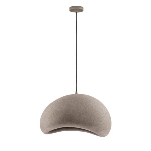 Lustra suspendata design modern, Stone Brown, AERE, L 60cm