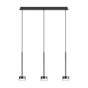 Lustra suspendata design modern TONIC 3L transparent