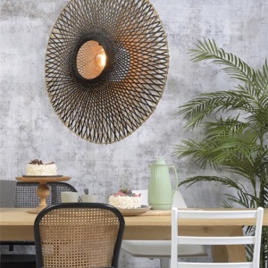 Lustra suspendata din bambus KALIMANTAN vertical L, 87cm 88939 universul-luminii.ro