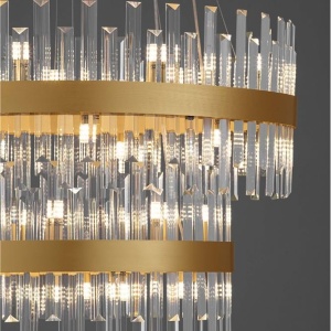 Lustra suspendata eleganta design modern Crown 75cm 158069 universul-luminii.ro