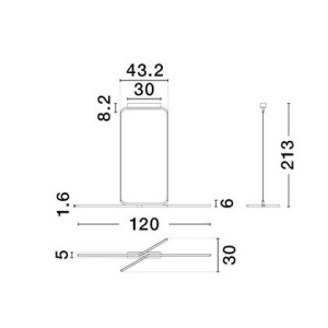 Lustra suspendata LED CCT design modern AKRO negru 245759 universul-luminii.ro