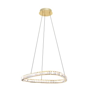 Lustra suspendata LED CCT si telecomanda ATHESA
