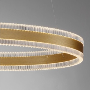 Lustra suspendata LED design circular Alaro 60cm NVL-9019725 - Img 6