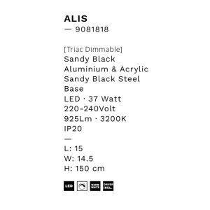 Lustra suspendata LED design modern Alis - Img 3