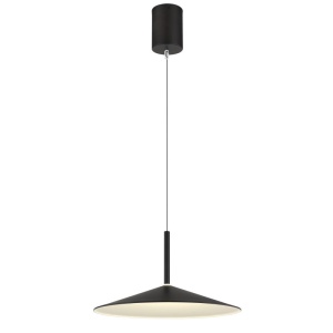 Lustra suspendata LED metal negru LAMPONE