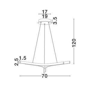 Lustra suspendata LED NUE - Img 3