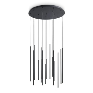 Lustra suspendata LOOK LED SP16 ROUND DROP D16 ON-OFF NE 3000K