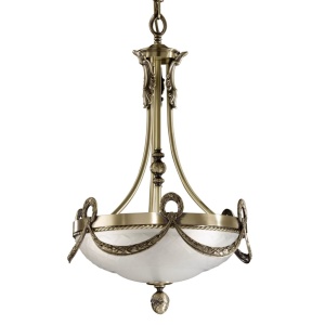 Lustra suspendata LUX design clasic realizata manual Cloe - Img 1