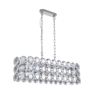 Lustra suspendata ovala design elegant Belle 8LT - Img 5