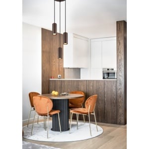Lustra suspendata stil minimalist JAMES 3L bronz 162079 universul-luminii.ro