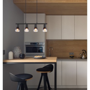 Lustra suspendata stil minimalist SATELLA 4L 163079 universul-luminii.ro