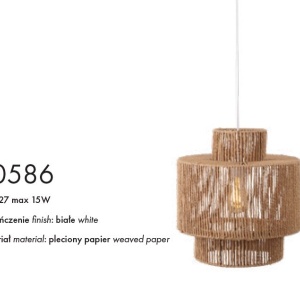 Lustra suspendata stil modern natural Labriz 160939 universul-luminii.ro
