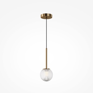 Lustra suspendata tavan baie, IP44 Glace bronz - Img 2