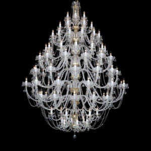 Lustra XXXL cristal Bohemia cu 108 brate, L11 007/108/4