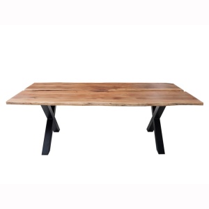 Masa design industrial vintage Mammut X 200cm, salcam A-6538333 VC