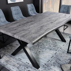 Masa design industrial WILD 200cm, gri A-45087 VC - Img 2