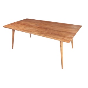 Masa din lemn de salcam Mystic 160cm A-38418 VC