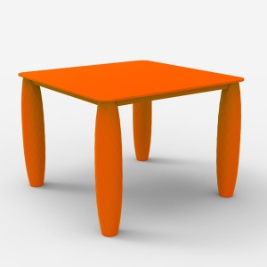 Masa dining de exterior / interior design modern premium VASES 100x100cm - Img 15