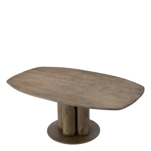 Masa dining deosebita design LUX Glenmont 200x120cm - Img 3