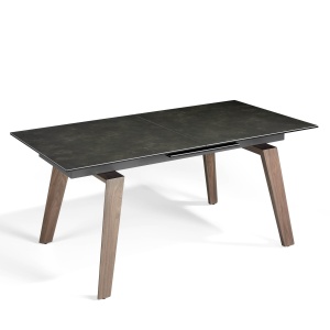 Masa dining extensibila design modern Walnut, 180-230x90cm AC-DT797 - Img 2