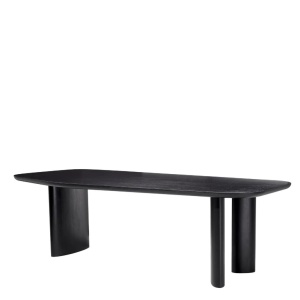 Masa dining moderna design LUX Flemings negru 250x105cm - Img 4