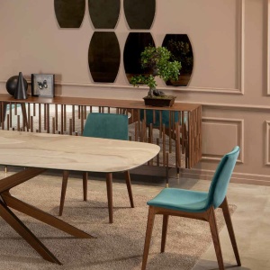 Masa fixa eleganta design LUX BLADE 300x120cm - Img 13
