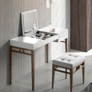 Masa machiaj eleganta design modern Platin AC-CP1709DK-NOGAL
