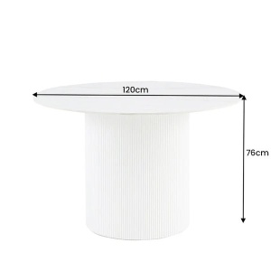 Masa rotunda, Ceramica Alba, UNIQUE 120cm A-46383 VC - Img 5
