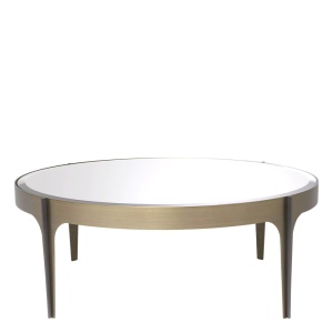 Masuta de cafea design LUX Artemisa S, alama periata 116138 HZ - Img 2