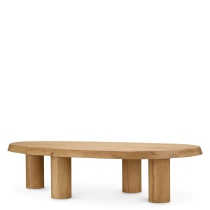Masuta de cafea din lemn design LUX Prelude, Reclaimed oak - Img 2