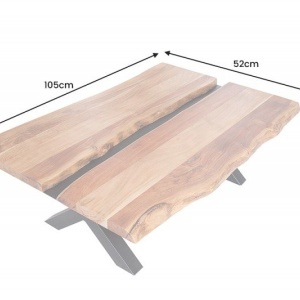Masuta design industrial Amazonas 100cm, salcam - Img 5